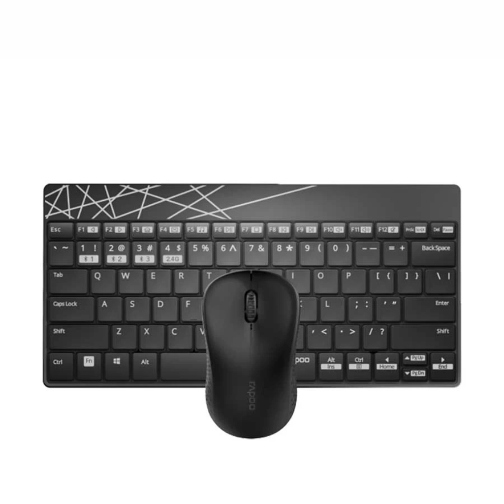Rapoo 8000M Multi-mode Keyboard & Mouse Combo